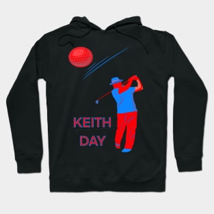 KEITH DAY NOVEMBER 7 NEON STYLE GOLFER Hoodie